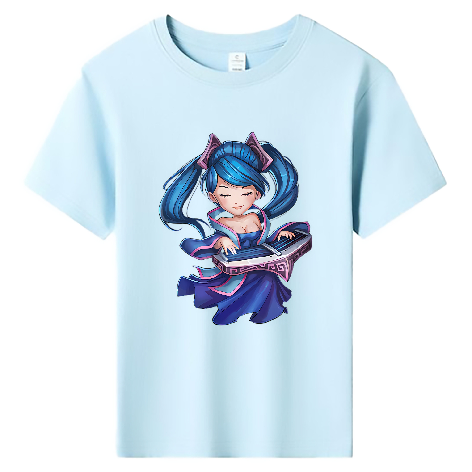 （画像用） リーグ・オブ・レジェンド League of Legends LOL 綿100％キッズTシャツ（フロントプリント）